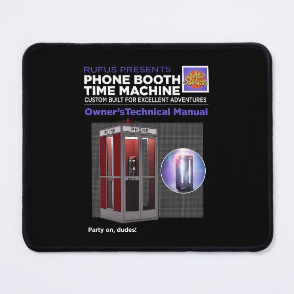 Item preview, Bill and Ted's Phone Booth Time Machine Manual Excellent Adventure designed and sold by Bevatron.