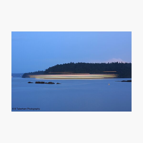 Light Trails Photographic Print