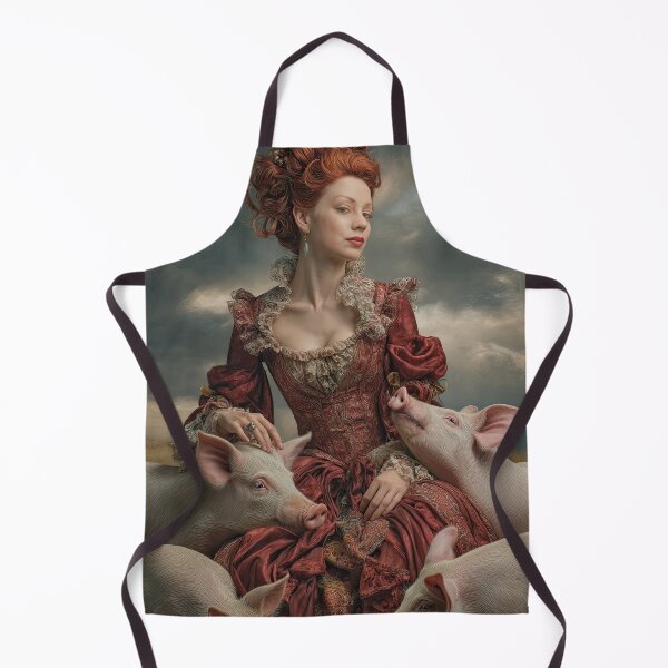 Item preview, Baroque Redhead with Pigs designed and sold by Shannon Hilson.