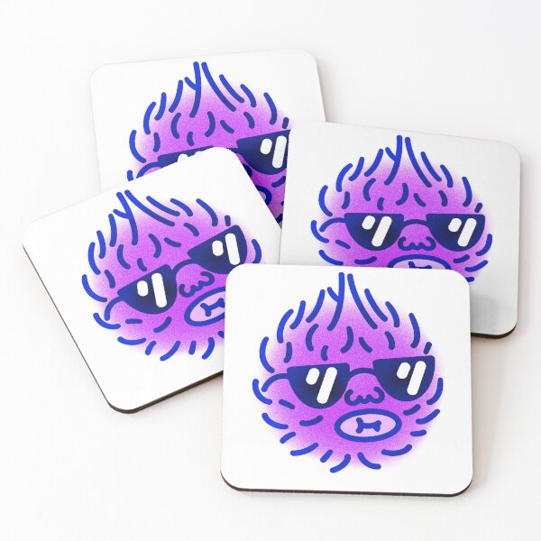 Item preview,  A hairy ball with a cool style designed and sold by pollosparatodos.