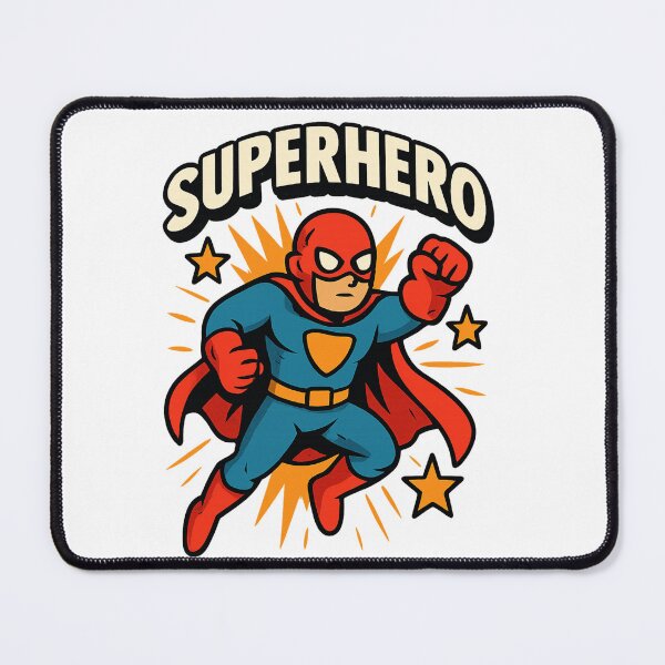 Item preview, "Retro Superhero Comic – Bold Hero Design for Hoodies & Tees" designed and sold by DrawwithANNIE.