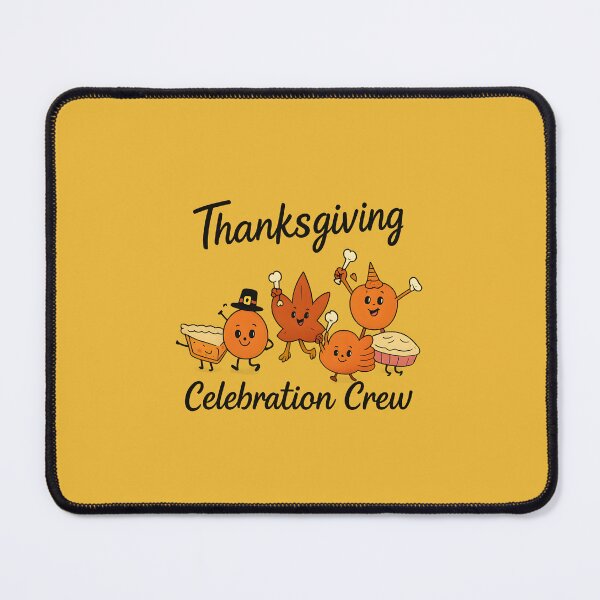 Item preview, Thanksgiving Celebration Crew - Dancing Food Tee designed and sold by Uglyandcute.
