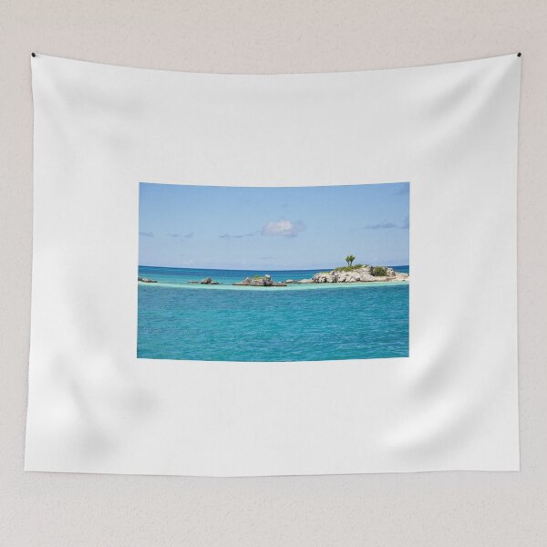 Item preview, Caribbean Coastal Rock Islands – Ocean Landscape Photography designed and sold by Compass and a Camera.