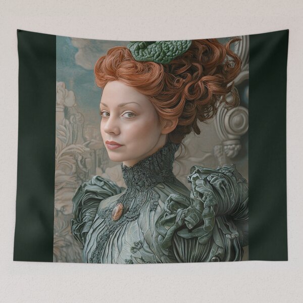 Item preview, Victorian Cabbage Couture Portrait designed and sold by Shannon Hilson.