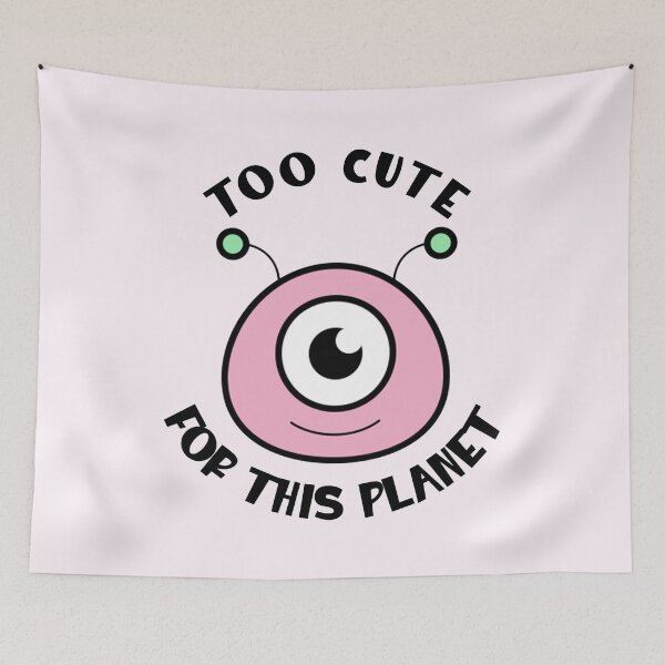 Item preview, Too Cute for this Planet designed and sold by lilbirddesigns.
