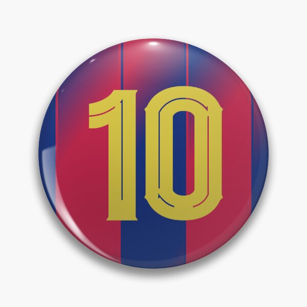 Item preview, Number 10 football red and blue  designed and sold by funkyst.