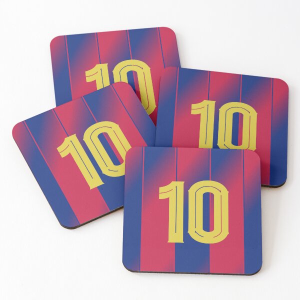 Item preview, Number 10 football red and blue  designed and sold by funkyst.