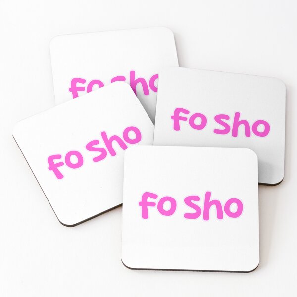 Item preview, fo sho, pink outline designed and sold by Memes N Lore .