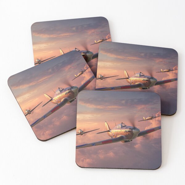 Item preview, Squadron of Hurricanes Coastal Defenders designed and sold by Skyframe Aviation.