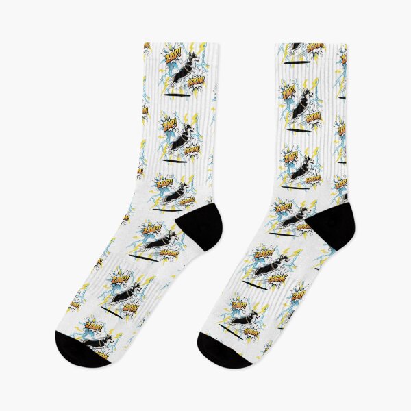 Item preview, Lightning Bolt Hero Corgi — Leaping Dog with Neon Lightning and Comic Explosions  designed and sold by zoughlal.
