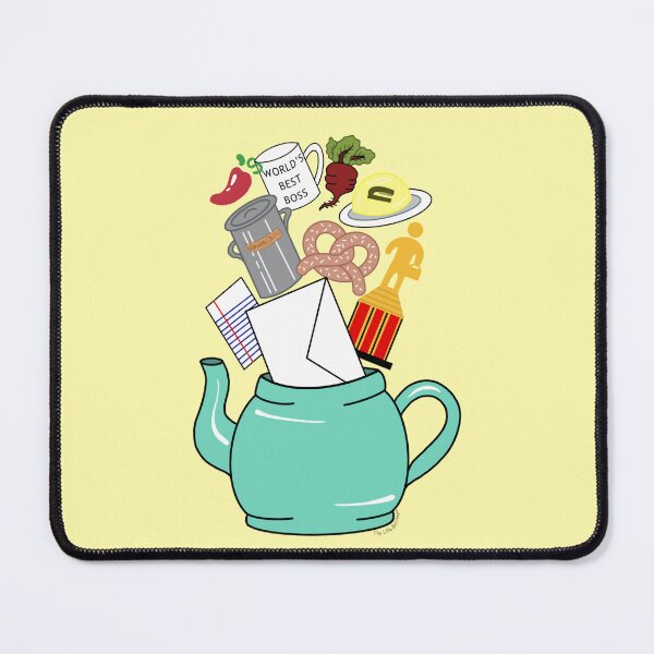 Item preview, Pam's Teapot Office Art designed and sold by lilbirddesigns.