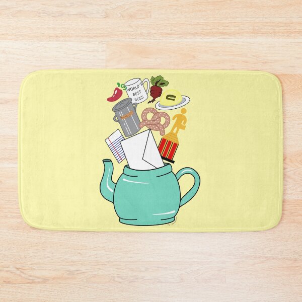 Item preview, Pam's Teapot Office Art designed and sold by lilbirddesigns.