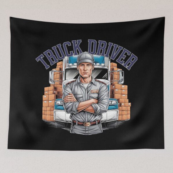 Item preview, King of the Road – Truck Driver Pride & Highway Life designed and sold by robyclub.