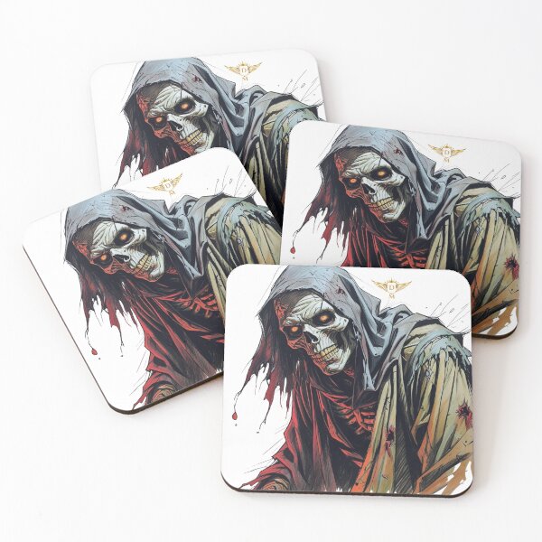 Item preview, Mysterious Hooded Zombie Walking Through Foggy Night designed and sold by DM.
