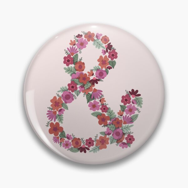 Item preview, Floral Ampersand designed and sold by lilbirddesigns.