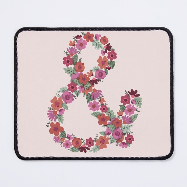 Item preview, Floral Ampersand designed and sold by lilbirddesigns.