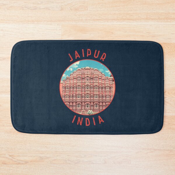 Item preview, Jaipur India Retro Distressed Circle designed and sold by KrisSidDesigns.