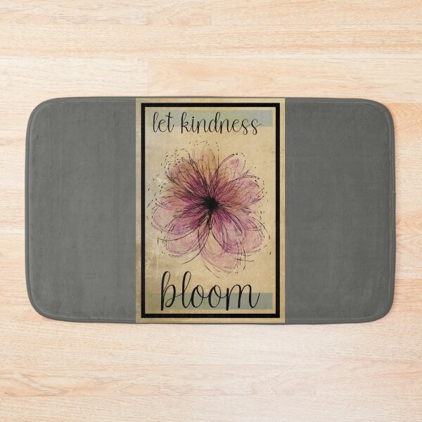 Item preview, Let Kindness Bloom Vintage Style Flower Art designed and sold by art64.