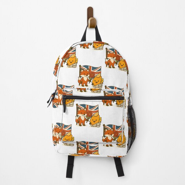 Item preview, United Kingdom Buddies – Fish & Chips and the Friendly Fox designed and sold by Your Buddy Anthony.