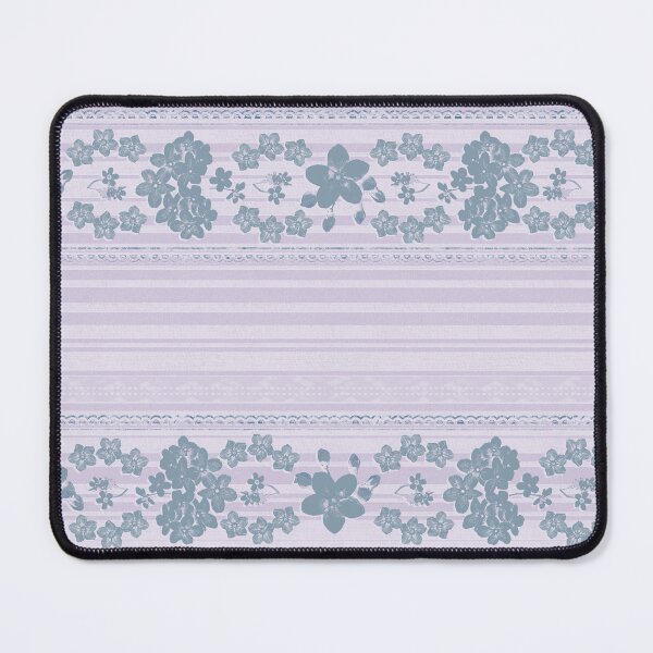 Item preview, Forget-Me-Not Stripes Art in Digital Lavender designed and sold by Eejee-SK.