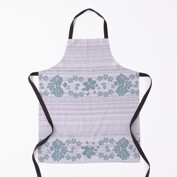 Item preview, Forget-Me-Not Stripes Art in Digital Lavender designed and sold by Eejee-SK.