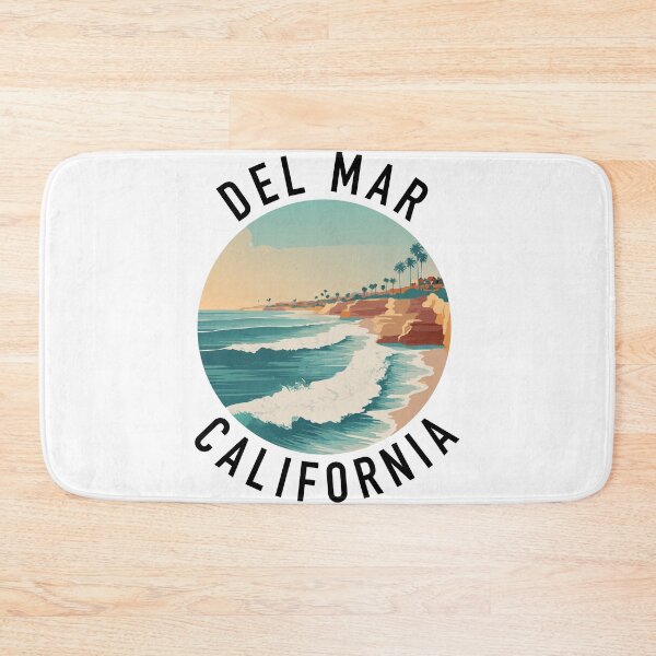 Item preview, Del Mar - California (with Black Lettering) designed and sold by VelvetRoom.