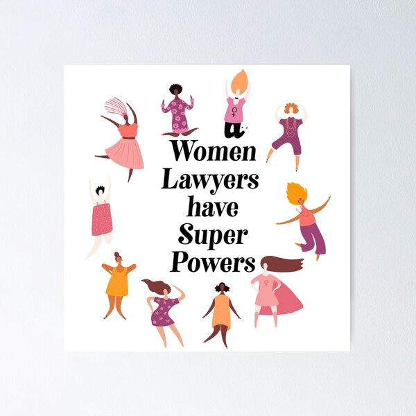 Item preview, Women Lawyers have Super Powers designed and sold by UnitedDems.