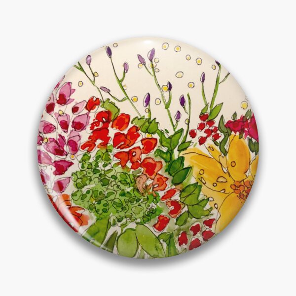 Artikelvorschau, Celebration Bloom – Wunderlicher, farbenfroher Aquarellstrauß entworfen und verkauft von TheWorstedGrey.