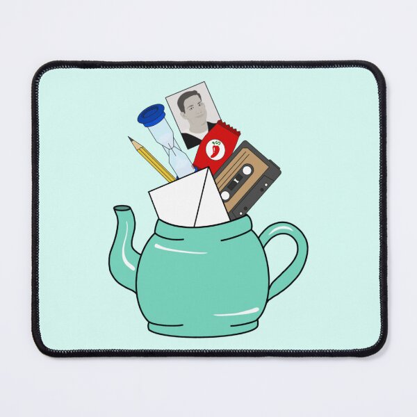 Item preview, Pams Secret Santa Teapot designed and sold by lilbirddesigns.