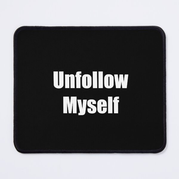 Item preview, Unfollow Myself – Bold Anti-Conformist Statement Design designed and sold by Unfollow.