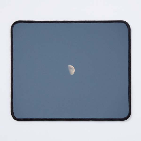 Item preview, Half Moon Illuminated in Clear Daylight Sky designed and sold by Ellaire.
