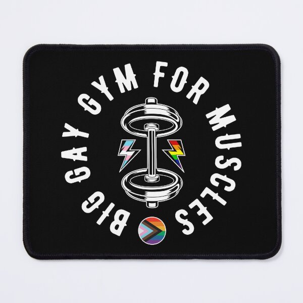 Item preview, Big Gay Gym For Muscles designed and sold by lilbirddesigns.