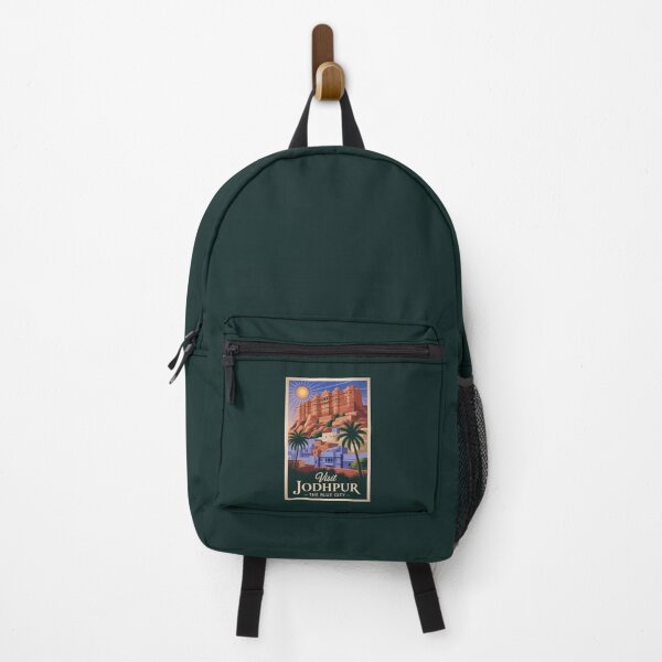Item preview, Jodhpur India Mehrangarh Fort Illustration Travel Art Vintage designed and sold by KrisSidDesigns.