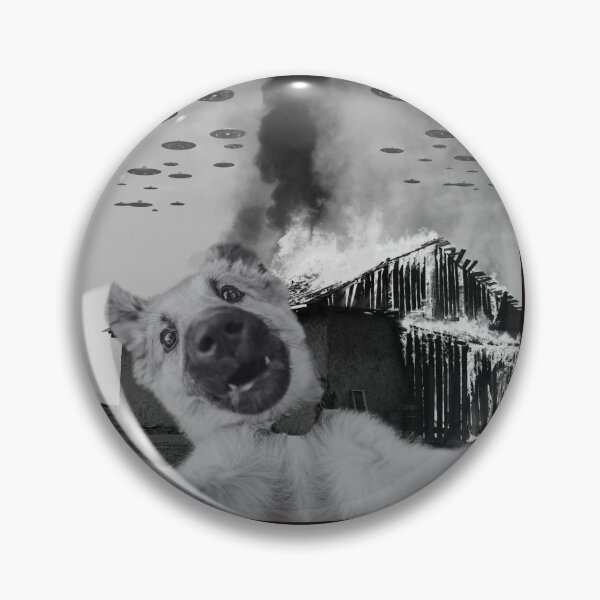 Item preview, Dog, UFOs, and a Burning Barn - Armageddon designed and sold by JeffSwarley.