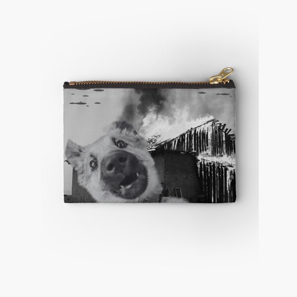 Item preview, Dog, UFOs, and a Burning Barn - Armageddon designed and sold by JeffSwarley.