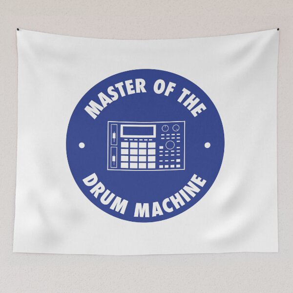 Item preview, Master of the Drum Machine – MPC Producer Beatmaker Design designed and sold by KnowlegeBodega.
