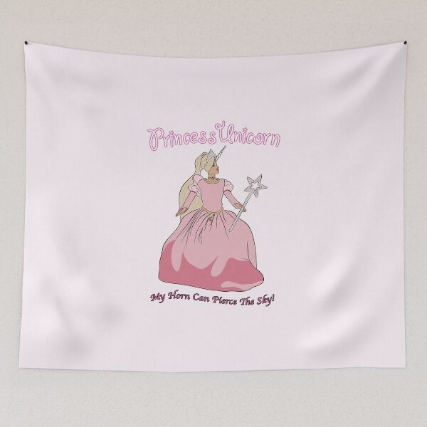 Item preview, White Princess Unicorn designed and sold by lilbirddesigns.
