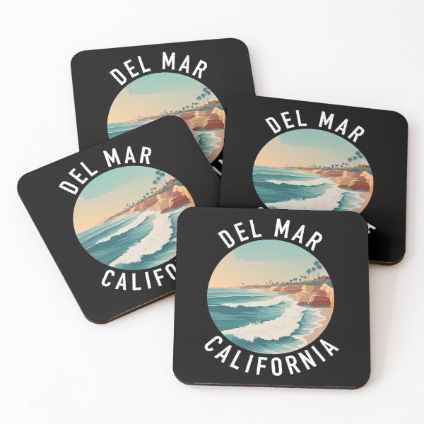 Item preview, Del Mar - California (with White Lettering) designed and sold by VelvetRoom.