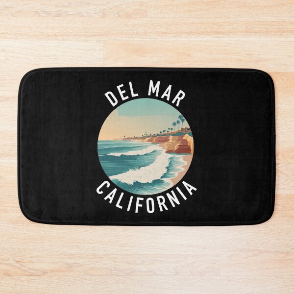 Item preview, Del Mar - California (with White Lettering) designed and sold by VelvetRoom.