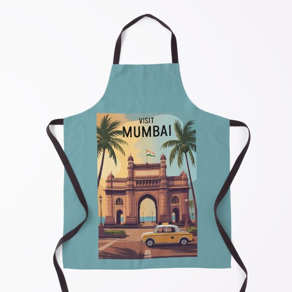 Item preview, Mumbai India Gateway of India Illustration Travel Art Vintage designed and sold by KrisSidDesigns.