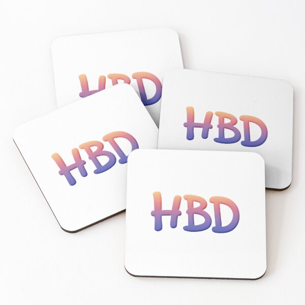Item preview, HBD - Happy Birthday, Sunset designed and sold by Memes N Lore .