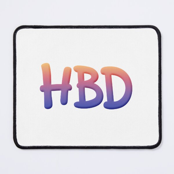 Item preview, HBD - Happy Birthday, Sunset designed and sold by Memes N Lore .