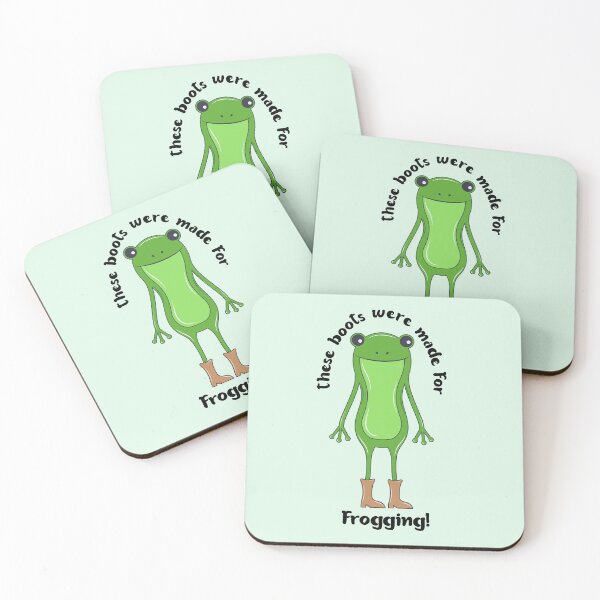 Item preview, These Boots were made for Frogging! designed and sold by lilbirddesigns.