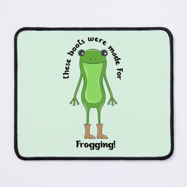 Item preview, These Boots were made for Frogging! designed and sold by lilbirddesigns.