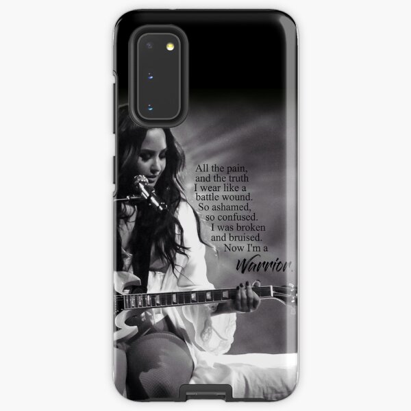 Demi Lovato "Warrior" (Better fit for phone cases) Samsung Galaxy Tough Case