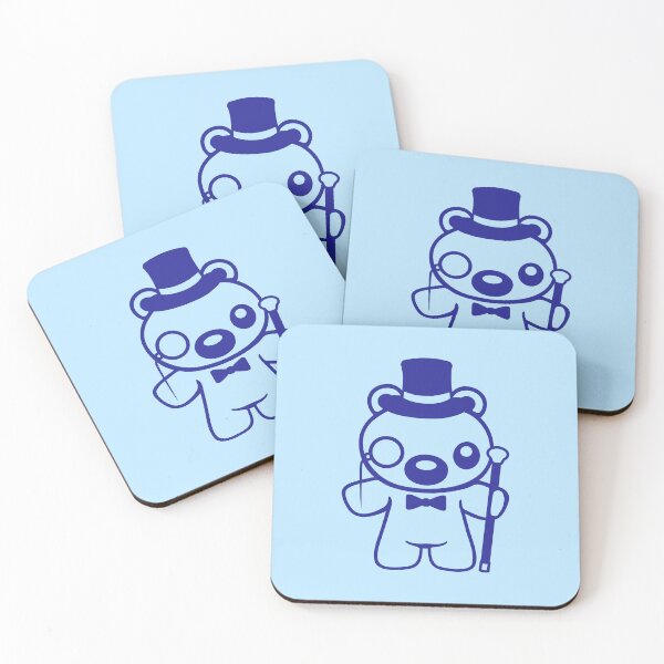 Item preview, Bear Sir Gentleman Mr. rich Monocle Glasses Top Hat designed and sold by shirt-o-mat.