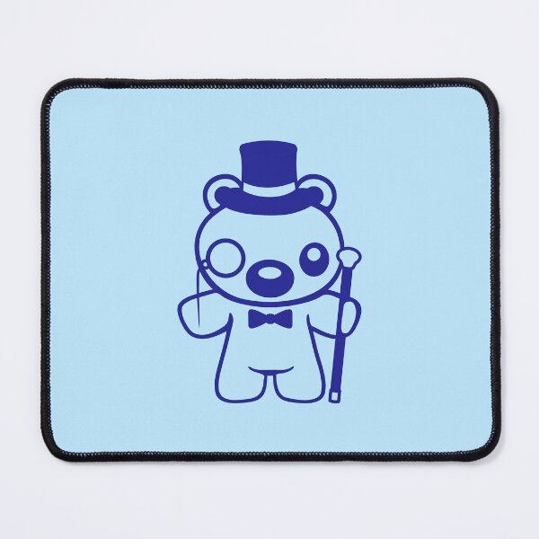 Item preview, Bear Sir Gentleman Mr. rich Monocle Glasses Top Hat designed and sold by shirt-o-mat.