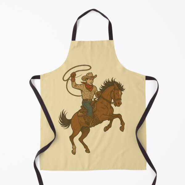 Item preview, Cowboy Kyle Riding Horse with Lasso designed and sold by Rue Design Company.