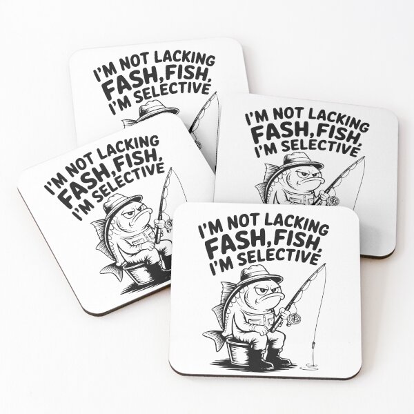 Item preview, I'm selective Funny Fishing Joke designed and sold by SupersDupers.