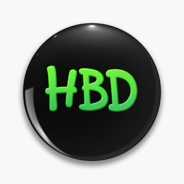 Item preview, HBD - Happy Birthday, Green designed and sold by Memes N Lore .